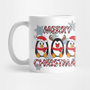 Christmas Penguins Mug